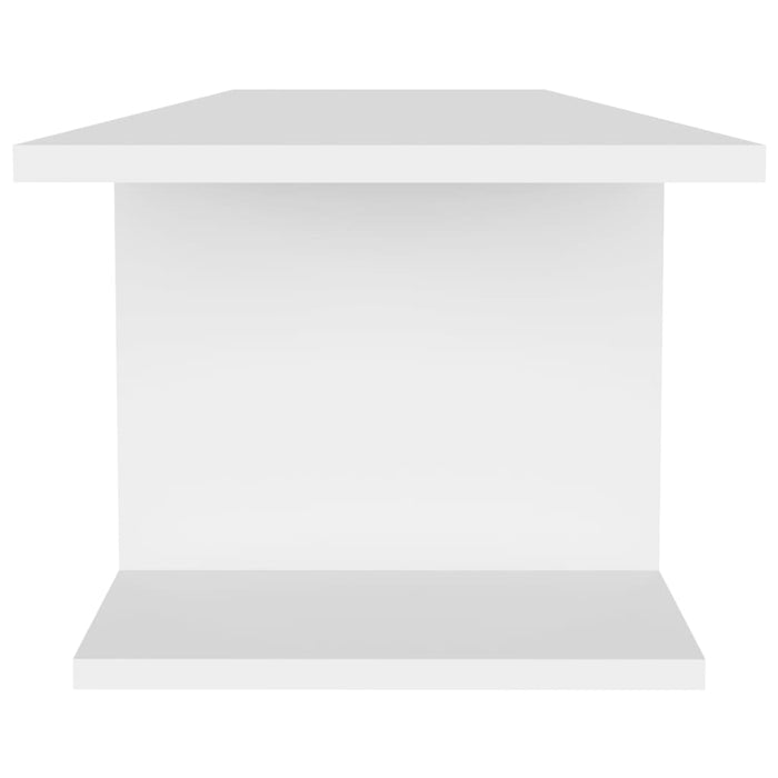 Dulap TV montaj pe perete, alb, 103x30x26,5 cm - WALTI WALTI