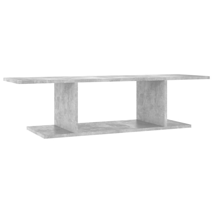Dulap TV montat pe perete, gri beton, 103x30x26,5 cm - WALTI WALTI