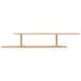 Raft TV cu montaj pe perete, stejar sonoma, 125x18x23 cm, PAL - WALTI WALTI
