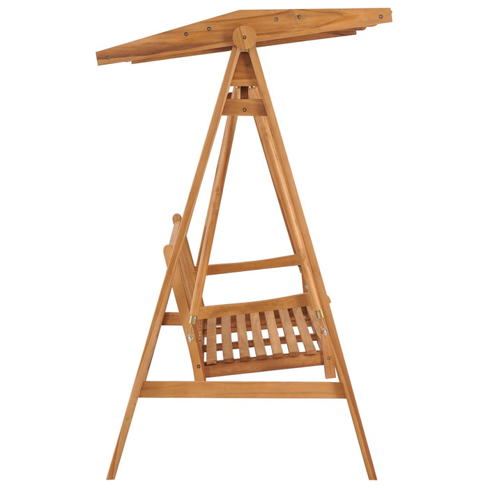 Bancă balansoar, 170 cm, lemn masiv de tec - WALTI WALTI