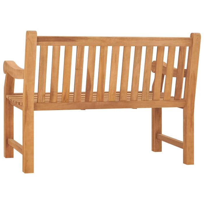 Bancă de grădină, 114 cm, lemn masiv de tec - WALTI WALTI
