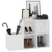 Pantofar de hol, alb, 105 x 35,5 x 70 cm, PAL - WALTI WALTI