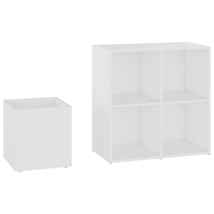 Pantofar de hol, alb, 105 x 35,5 x 70 cm, PAL - WALTI WALTI