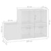 Pantofar de hol, alb, 105 x 35,5 x 70 cm, PAL - WALTI WALTI