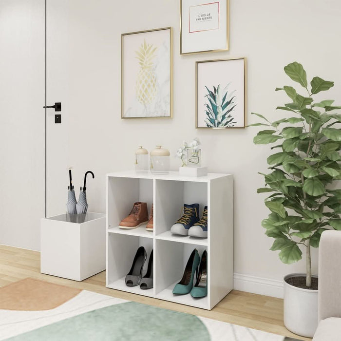 Pantofar de hol, alb, 105 x 35,5 x 70 cm, PAL - WALTI WALTI