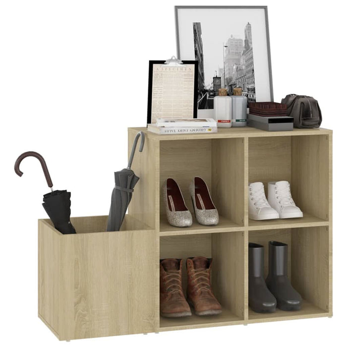 Pantofar de hol, stejar sonoma, 105x35,5x70 cm, PAL - WALTI WALTI