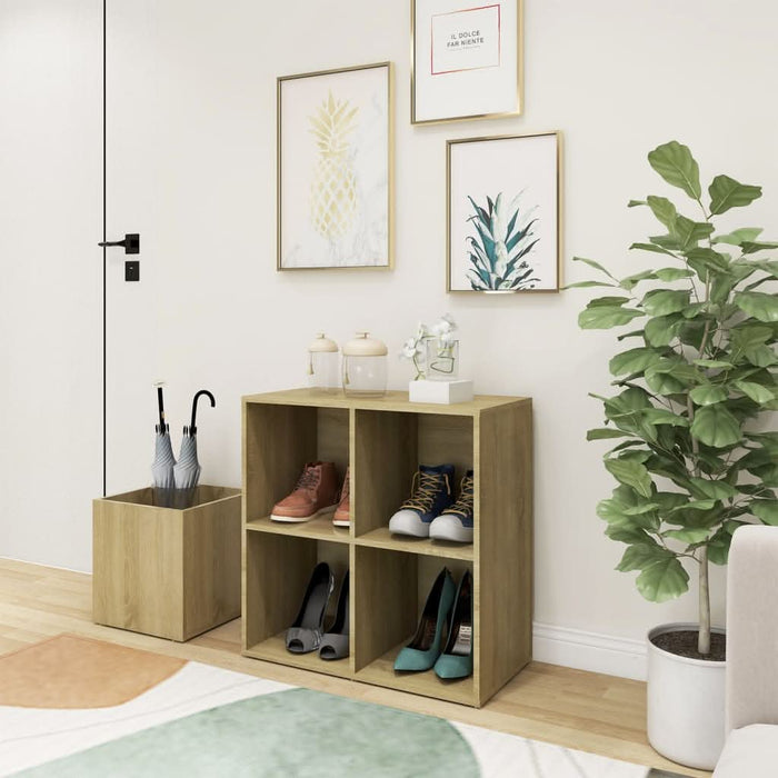 Pantofar de hol, stejar sonoma, 105x35,5x70 cm, PAL - WALTI WALTI