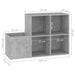 Pantofar de hol, gri beton, 105x35,5x70 cm, PAL - WALTI WALTI