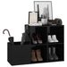 Pantofar de hol, negru extralucios, 105x35,5x70 cm, PAL - WALTI WALTI