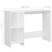 Birou Notebook, alb, 102,5x35x75 cm, PAL - WALTI WALTI