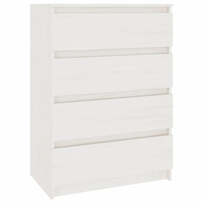 Dulap lateral, alb, 60x36x84 cm, lemn masiv de pin - WALTI WALTI