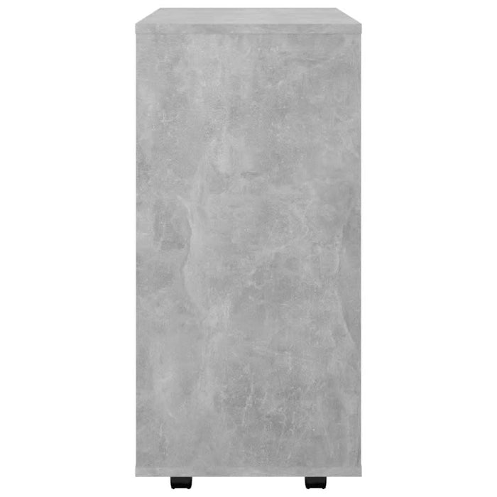 Dulap cu roți, gri beton, 60x35x75 cm, PAL - WALTI WALTI