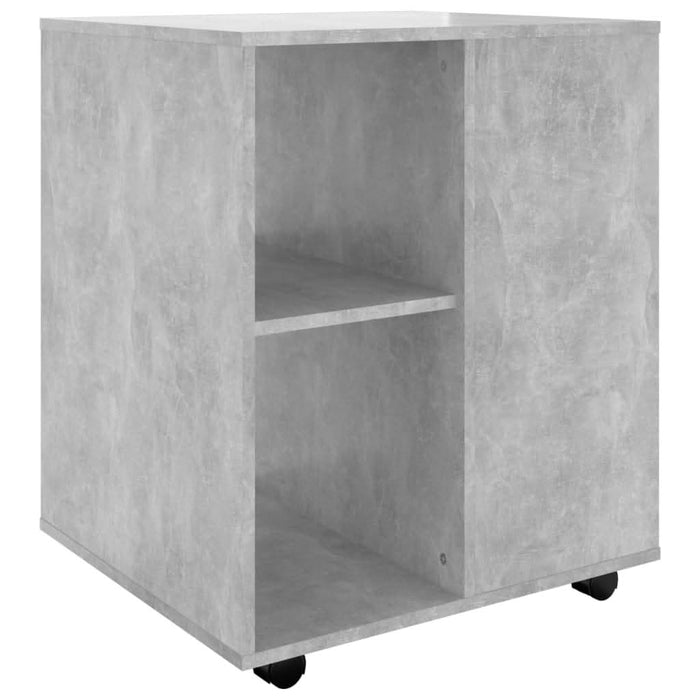Dulap cu roți, gri beton, 60x53x72 cm, PAL - WALTI WALTI