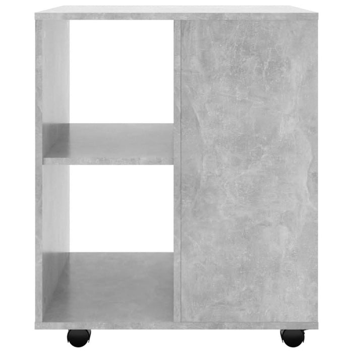 Dulap cu roți, gri beton, 60x53x72 cm, PAL - WALTI WALTI