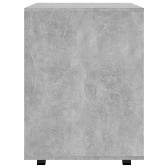 Dulap cu roți, gri beton, 60x53x72 cm, PAL - WALTI WALTI