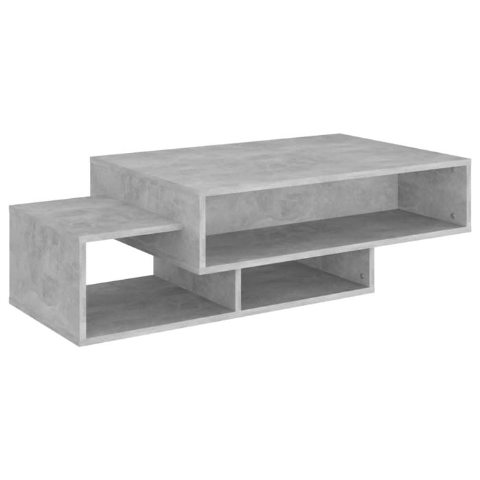Măsuță de cafea, gri beton, 105x55x32 cm, PAL - WALTI WALTI