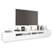 Comodă TV cu lumini LED, alb, 260x35x40 cm - WALTI WALTI