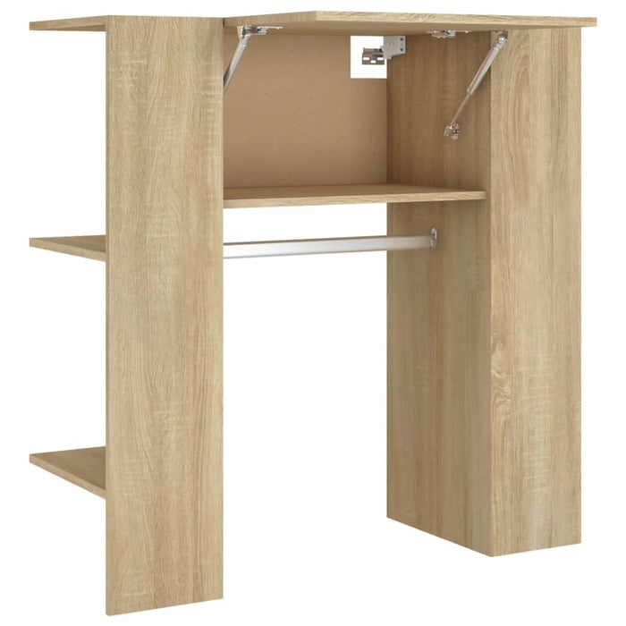 Dulap de hol, stejar sonoma, 97,5x37x99 cm, lemn prelucrat - WALTI WALTI
