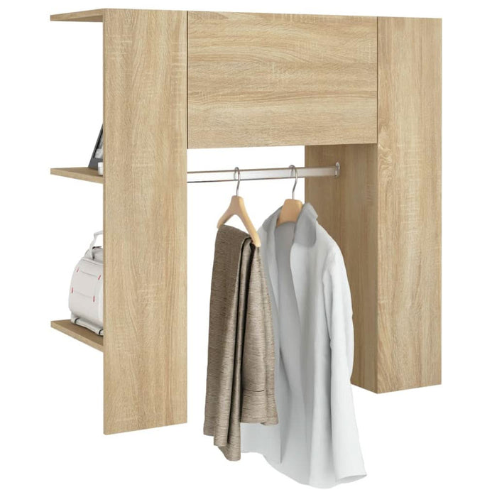 Dulap de hol, stejar sonoma, 97,5x37x99 cm, lemn prelucrat - WALTI WALTI