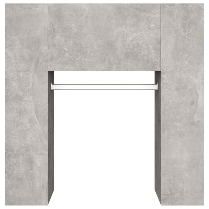 Dulap de hol, gri beton, 97,5x37x99 cm, lemn prelucrat - WALTI WALTI