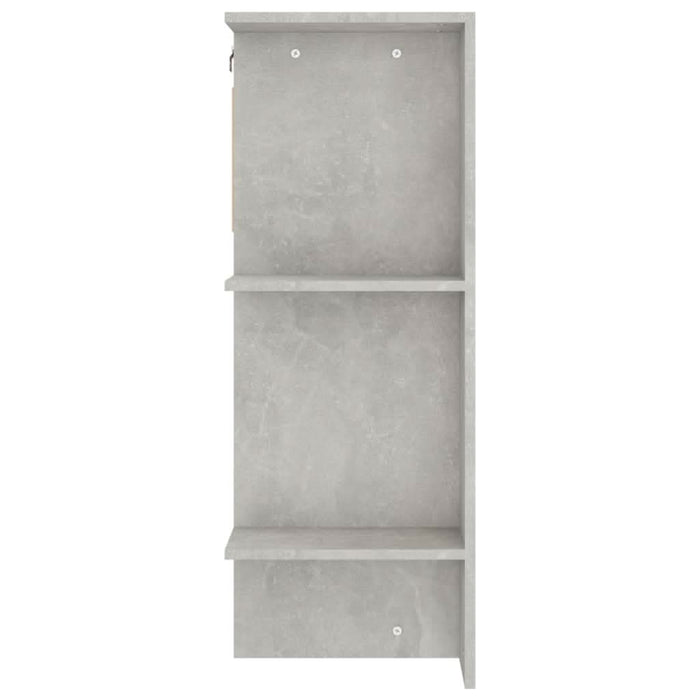 Dulap de hol, gri beton, 97,5x37x99 cm, lemn prelucrat - WALTI WALTI