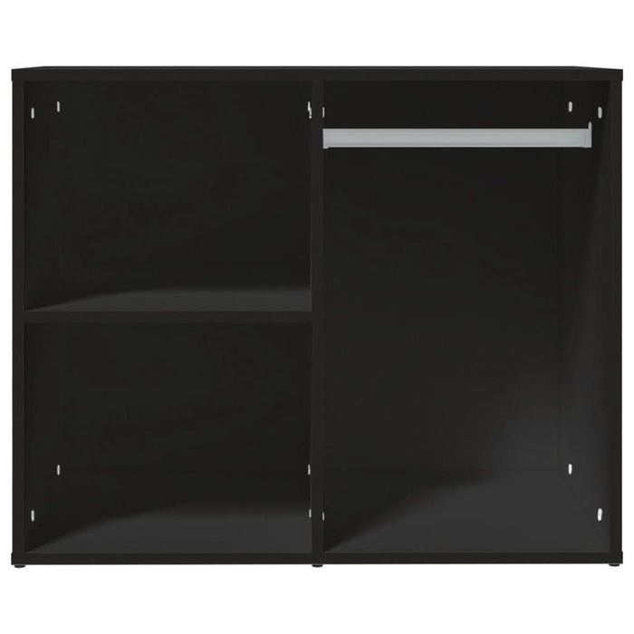 Dulap de dressing, negru, 80x40x65 cm, lemn compozit - WALTI WALTI