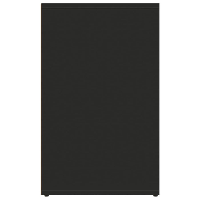 Dulap de dressing, negru, 80x40x65 cm, lemn compozit - WALTI WALTI