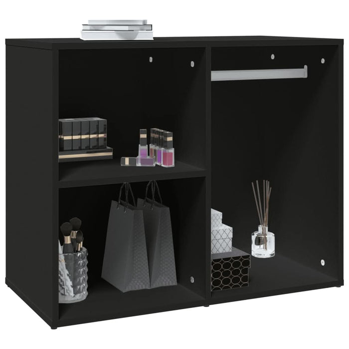Dulap de dressing, negru, 80x40x65 cm, lemn compozit - WALTI WALTI