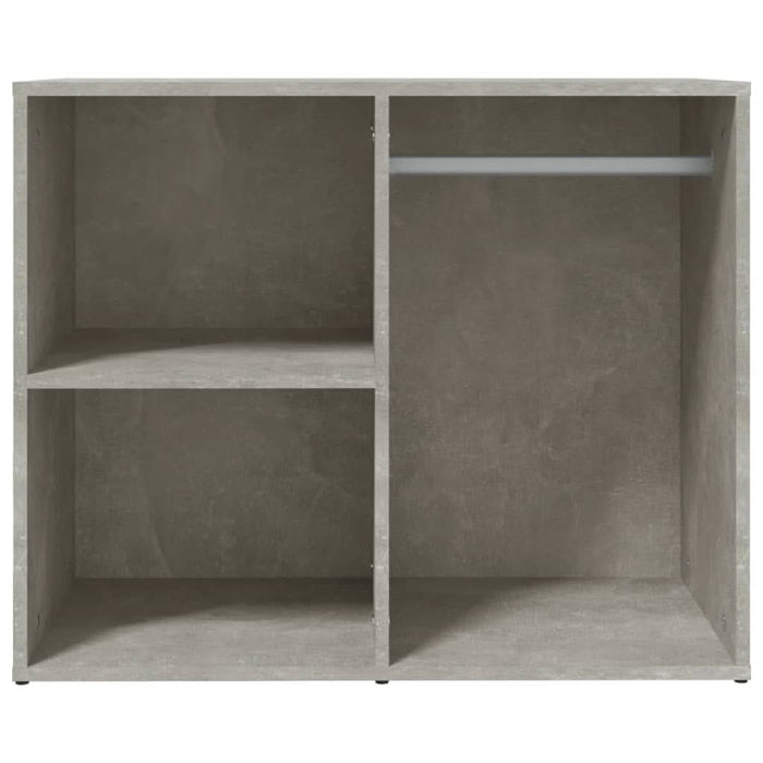 Dulap de dressing, gri beton, 80x40x65 cm, lemn compozit - WALTI WALTI