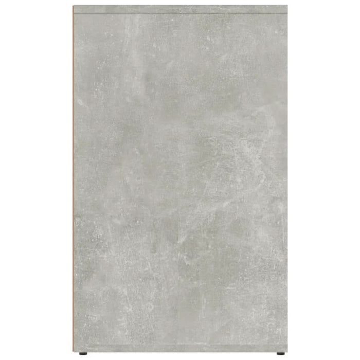 Dulap de dressing, gri beton, 80x40x65 cm, lemn compozit - WALTI WALTI