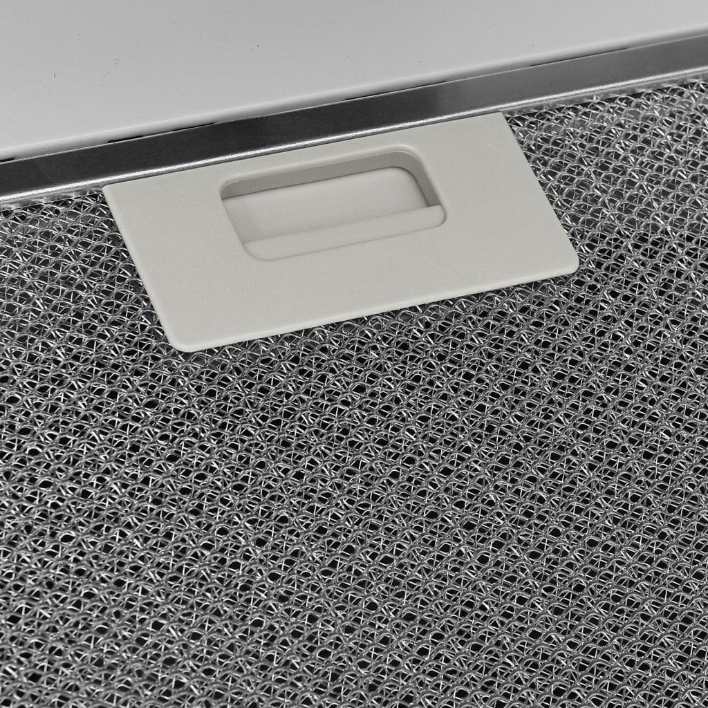 Hotă de perete, alb, 90 cm, oțel și sticlă securizată - WALTI