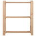 Raft depozitare 3 niveluri, 80x28,5x90 cm, lemn masiv de pin - WALTI WALTI