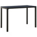Set mobilier de grădină, 3 piese, negru, WPC și oțel - WALTI WALTI