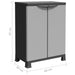 Dulap, 68x39x92 cm, design de ratan - WALTI WALTI