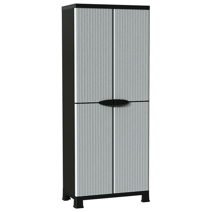 Dulap, 68x39x171,5 cm, design de ratan - WALTI WALTI