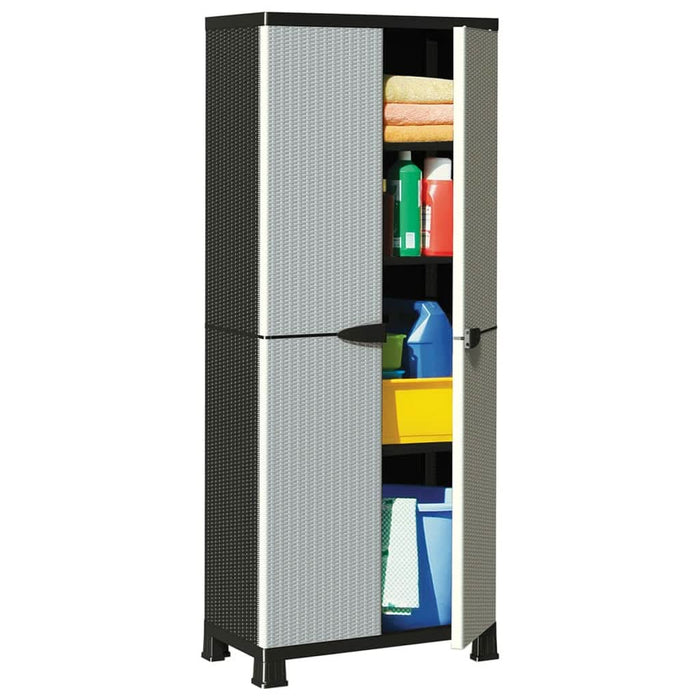 Dulap, 68x39x171,5 cm, design de ratan - WALTI WALTI