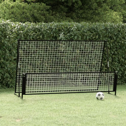 Poartă de fotbal de ricoșeu 2-în-1, 202x104x120 cm, oțel - WALTI WALTI