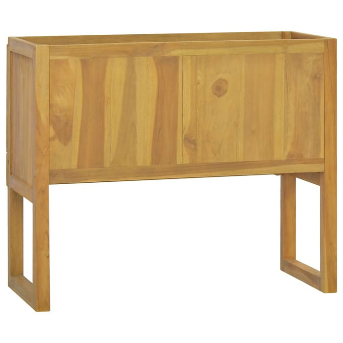 Dulap de baie, 90x45x75 cm, lemn masiv de tec - WALTI WALTI