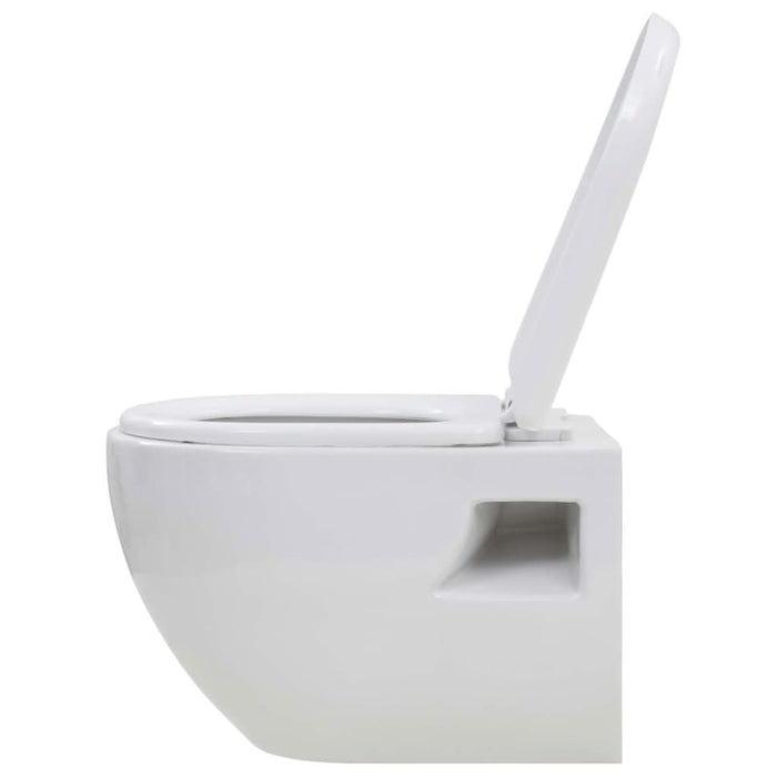 Vas toaletă suspendat cu rezervor încastrat înalt, ceramică - WALTI WALTI