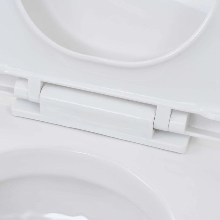 Vas toaletă suspendat cu rezervor încastrat înalt, ceramică - WALTI WALTI
