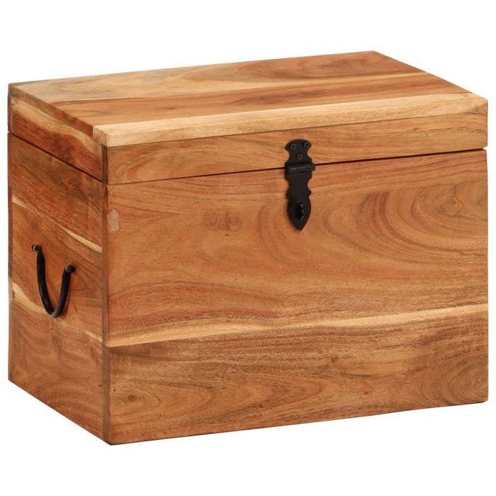 Cutie de depozitare, 39x28x31 cm, lemn masiv de acacia - WALTI WALTI
