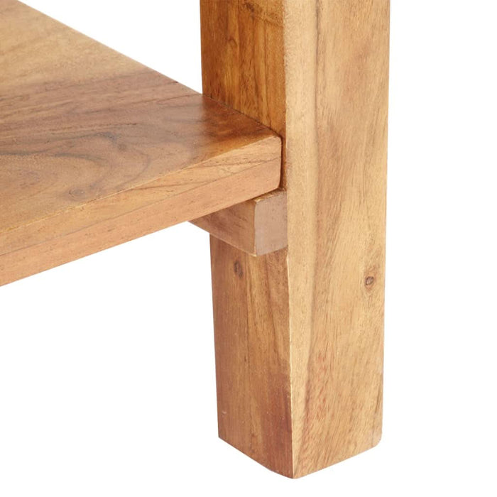 Masă consolă, 100x40x76 cm, lemn masiv de acacia - WALTI WALTI
