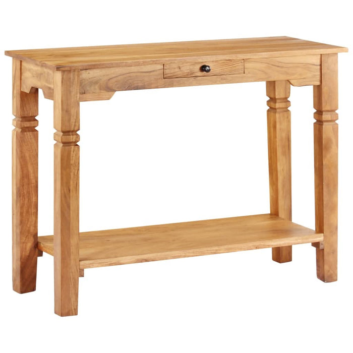 Masă consolă, 100x40x76 cm, lemn masiv de acacia - WALTI WALTI