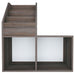 Raft reviste copii gri/sonoma 71x30x78,5 cm lemn prelucrat - WALTI WALTI