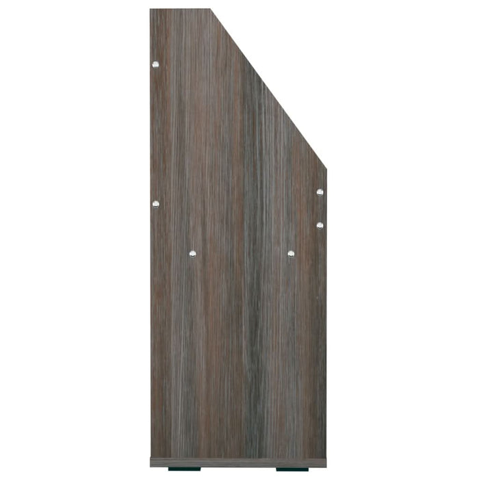 Raft reviste copii gri/sonoma 71x30x78,5 cm lemn prelucrat - WALTI WALTI