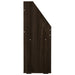 Raft reviste copii, stejar afumat, 71x30x78,5cm, lemn prelucrat - WALTI WALTI