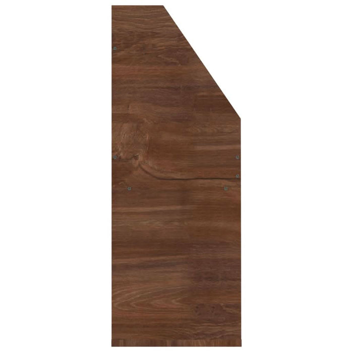 Raft reviste copii, stejar maro, 71x30x78,5cm, lemn prelucrat - WALTI WALTI