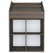 Raft reviste copii gri/stejar sonoma 71x30x114cm lemn prelucrat - WALTI WALTI