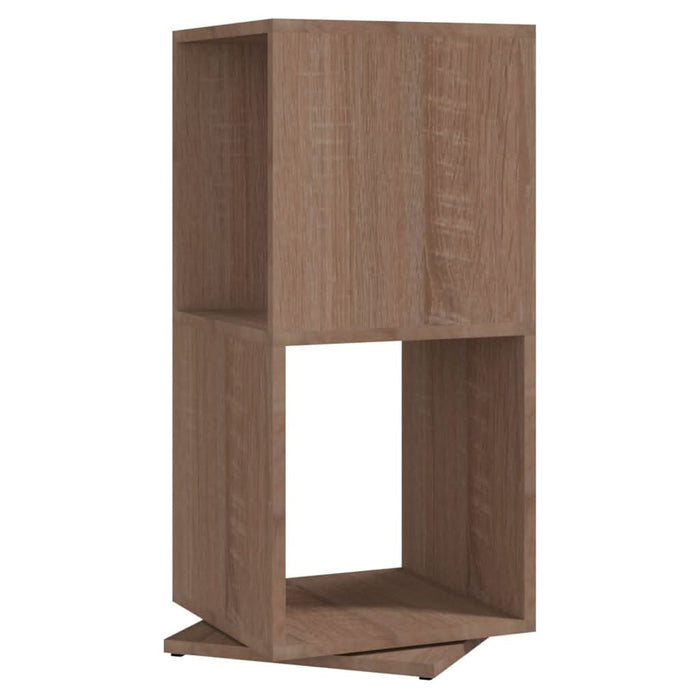 Dulap rotativ, stejar sonoma, 34,5x34,5x75,5cm, lemn prelucrat - WALTI WALTI