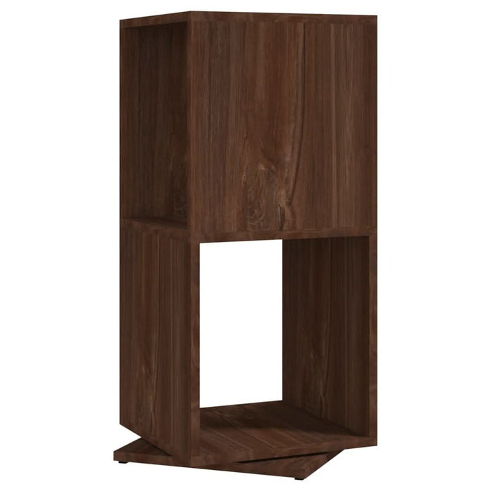 Dulap rotativ, stejar maro, 34,5x34,5x75,5 cm, lemn prelucrat - WALTI WALTI